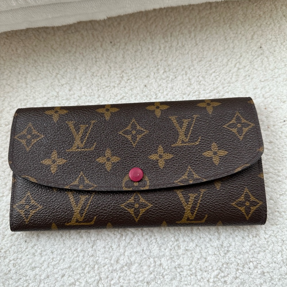 Louis Vuitton Emilie Fuschia Wallet